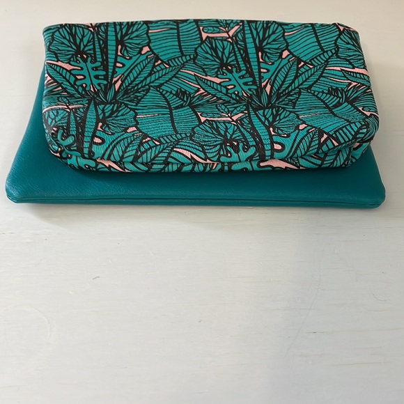 Ipsy Cosmetic Bags Lot of 2 Teal Paradise - Picture 7 of 12